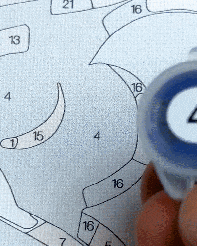 Create Personalized Paint by Numbers
